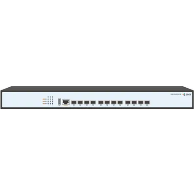 SNR SNR-S5310X-12F Управляемый коммутатор уровня 2+, 12 портов 1/10G SFP+, встроенный БП ~220V AC (Российское ПО (ЕРРП))