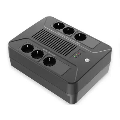 Источник бесперебойного питания Line-Interactive, 800 VA, LED, 6 Schuko