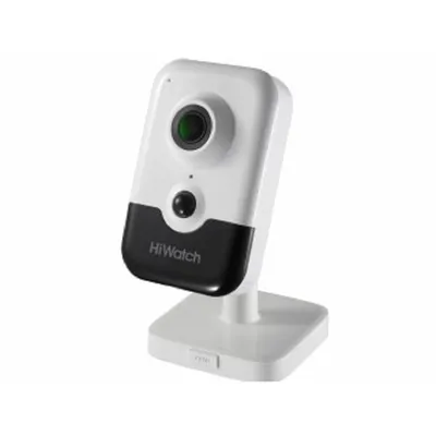 HiWatch DS-I214W(C)(2.8mm) Компактная IP-камера, 1920x1080, 2 Мп, 30 кадр/с, CMOS, Wi-Fi, PoE, EXIR до 10 м, пластик