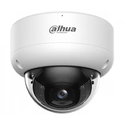 IP-камера Dahua DH-IPC-HDBW3249EP-S-IL-0280B, купольная, 2Мп, ИИ, ИК 40м, IP67
