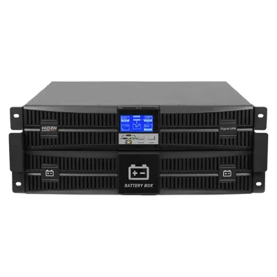 ИБП Hiden UDC9206S-RT, 6000ВА/6000Вт, on-line, 4U