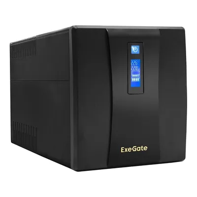 ИБП Exegate EP285494RUS, 1200VA/750W, LCD, AVR, линейно-интерактивный