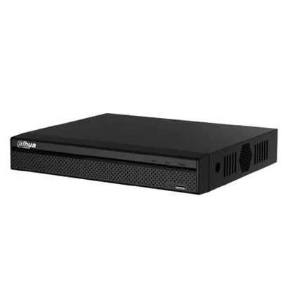 Видеорегистратор IP 16-канальный DAHUA 4K и H.265+. Входящий поток до 160 Мбит/с; сжатие: H.265+, H.265, H.264+, H.264; разрешение записи до 12Мп; накопители: 1 SATA III до 20Тбайт; воспроизведение: 8к