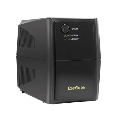 ИБП ExeGate EX294612RUS, 500VA/300W, AVR, 2×Schuko