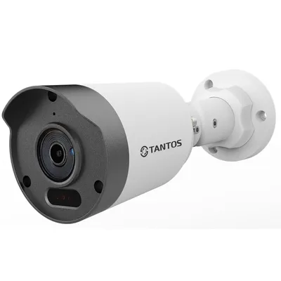 Камера видеонаблюдения аналоговая Tantos TSc-P2FA 2.8-2.8мм HD-CVI HD-TVI цв. корп.:белый/черный (00-00186907)