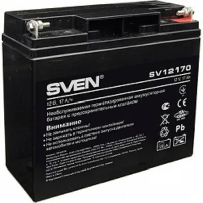 Аккумулятор SVEN SV-0222017, 12В, 17Ач, клемма T1