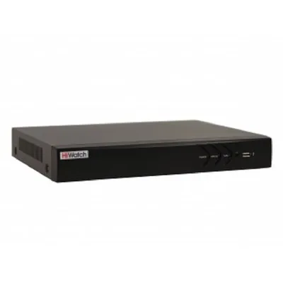IP-регистратор HiWatch DS-N316/2P(D), 16 каналов, 16 PoE, H.265+, 2 SATA
