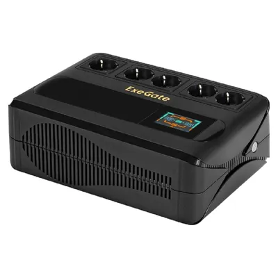 ИБП ExeGate EX295685RUS, NEO Smart BU-800, 800ВА/480Вт, LCD, AVR