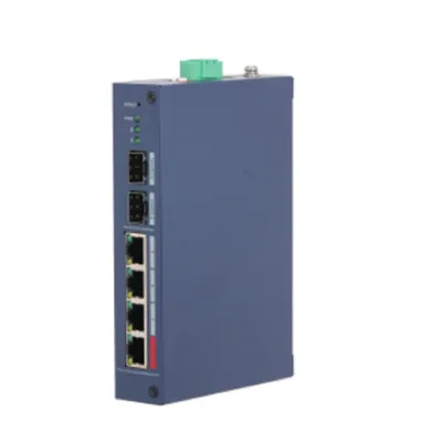 Коммутатор Dahua DH-CHS4206-4GT-90, 4×GbE PoE++, 2×SFP, 90W