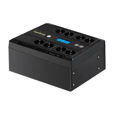 ИБП ExeGate EX295014RUS, 850VA/510W, LCD, AVR, 8×Schuko
