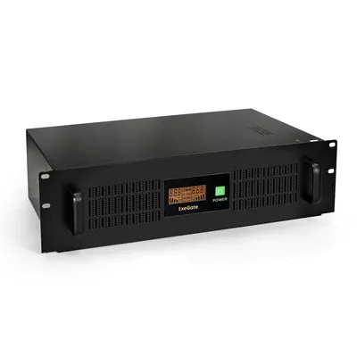 ИБП Exegate EP285776RUS, 1500ВА/900Вт, Line-Interactive, 4×IEC C13, Rack 3U