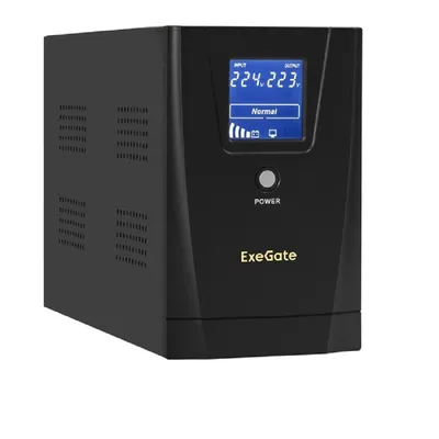ИБП ExeGate EX292633RUS, 2200VA/1300W, AVR, LCD, 1U