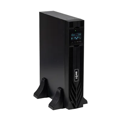 ИБП Бастион SKAT-UPS 1000-RACK-ON-2X9-E P3  {Online,1000ВА/1000Вт, 8хС13, АКБ 2х9Ач, SNMP/USB/RS-232/EPO, доп блок до 4 шт SKAT BC 24/18S3, МПТ} (8761)