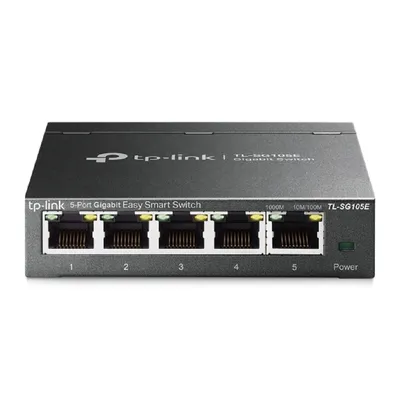 TP-Link TL-SG105E Коммутатор Easy Smart с 5 гигабитными портами