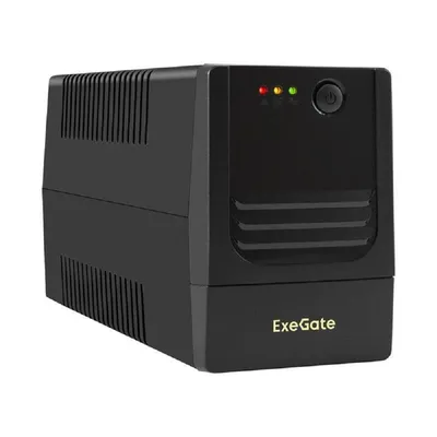 ИБП ExeGate EX299492RUS, 1000VA/650W, AVR, 2xSchuko