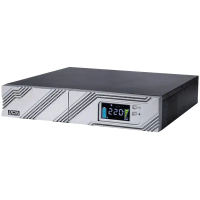 ИБП Smart King Pro+ SRT-3000A LCD, линейно-интерактивный, 3000ВА, 2700Вт, LCD, Rack/Tower, 8 розеток IEC320 C13 и 1 розетка C19 с резервным питанием, USB, RS-232, слот под SNMP карту, EPO, защита RJ45, ШхГхВ 428х669х84мм., вес 36.8кг./ UPS POWERCOM SRT-3000A, line-interactive, 3000VA, 2700W, LCD, Rack / Tower, 8 IEC320 C13 sockets and 1 C19 sockets with redundant power supply, USB, RS-232, SNMP card slot, EPO, RJ45 protection, WxDxH 428x669x84mm. , weight 36.8kg.