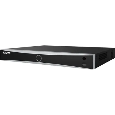 Видеорегистратор IFLOW F-NR-208EX/2, 8 каналов, 12Мп, 8×PoE, 2 SATA