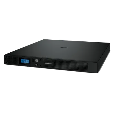 ИБП CyberPower PR1000ELCDRT1U, Rackmount, Rackmount, Line-Interactive, 1000VA/800W, 6 IEC-320 С13 розеток, USB&Serial, SNMPslot, LCD дисплей, Black, 0.6х0.55х0.15м., 24.4кг./ UPS Line-Interactive CyberPower PR1000ELCDRT1U 1000VA/800W USB/RS-232/EPO/SNMPslot (6 IEC С13)