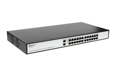 Коммутатор ORIGO OS1226P/285W/A1A, неуправляемый, 24×FE, 2×1GbE, PoE
