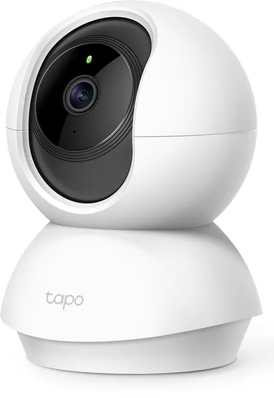 Поворотная IP-камера TP-LINK Tapo C200 1080P для внутреннего использования, поворот по горизонтали – 360° поворот по вертикали – 114°, поддержка ночного видения, обнаружение движения, двусторонняя аудиосвязь, слот для карты MicroSD  до 128G, (088095) {24}