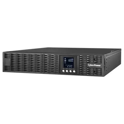 ИБП CyberPower OLS3000ERT2U, Rackmount, Online, 3000VA/2700W, 8 IEC-320 С13, 1 IEC C19 розеток, USB&Serial, RJ11/RJ45, SNMPslot, LCD дисплей, Black, 0.5х0.8х0.2м., 35кг./ UPS Online CyberPower OLS3000ERT2U 3000VA/2700W USB/RS-232/EPO/SNMPslot/RJ11/45/ВБМ (8 IEC С13, 1 IEC C19)