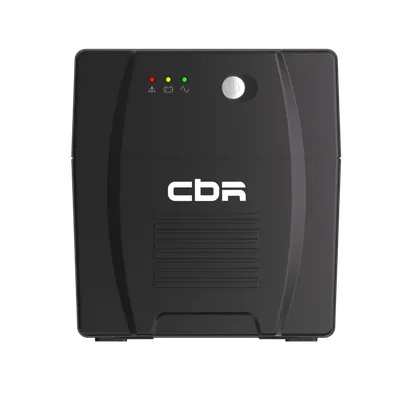 Башенный линейно-интерактивный ИБП/ ИБП CBR [UPS-TWK-101EJ-1000] 1000VA/600W, Schuko CEE 7 x4 outlets, LED, USB Type-B, RJ11/45, AVR, 12V/7Ah*2