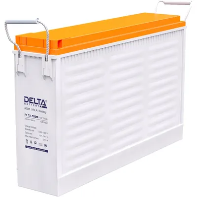 Аккумулятор Delta FT 12-150 M, 12В, 150Ач, AGM