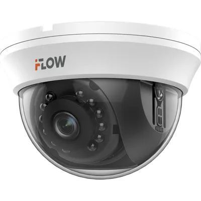 HD-TVI камера IFLOW F-AC-1421(2.8mm), купольная внутренняя, 2Мп, 2.8мм, ИК до 20м