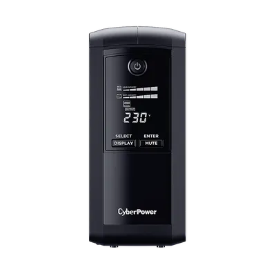 VP1000EILCD - Источник бесперебойного питания линейно-интерактивный CyberPower VP1000EILCD 1000ВА/550Вт USB/RS-232/RJ11/45  (6 IEC С13)