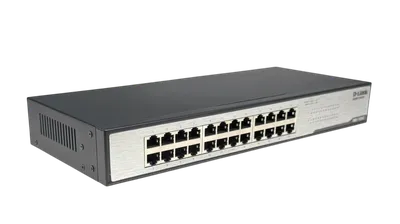 Коммутатор D-Link DGS-1024C/F6/E, неуправляемый, 24×1GbE, 1U