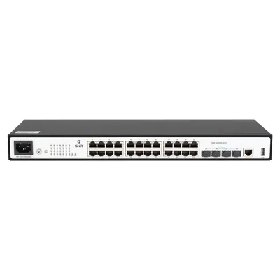 Коммутатор SNR SNR-S2989G-24TX, управляемый L2+, 24×1GbE+4×SFP+