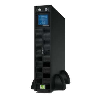 ИБП CyberPower PR3000ELCDRT2U, Rackmount, Line-Interactive, 3000VA/2700W, 9 IEC-320 С13, 1 IEC C19 розеток, USB&Serial, RJ11/RJ45, SNMPslot, LCD дисплей, Black, 0.5х0.6х0.3м., 45.1кг./ UPS Line-Interactive CyberPower PR3000ELCDRT2U 3000VA/2700W USB/RS-232/Dry/EPO/SNMPslot/RJ11/45/ВБМ (9 IEC С13, 1 IEC C19)