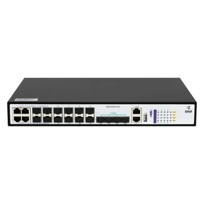 Коммутатор SNR SNR-S2995G-12FX, L3, 8×SFP, 4×Combo, 4×10GbE SFP+