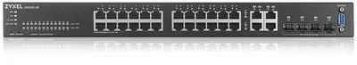 Коммутатор Zyxel GS2220-28-EU0101F, L2, 24×1GbE, 4×Combo, 1U