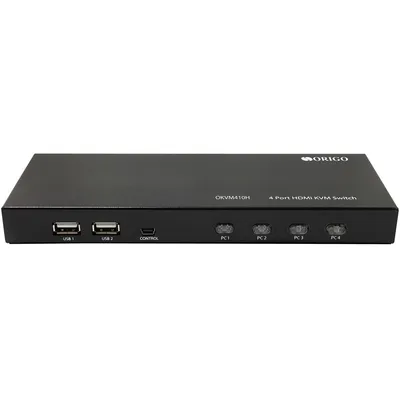 KVM-переключатель Origo OKVM410H/A1A, 4 порта, HDMI, USB