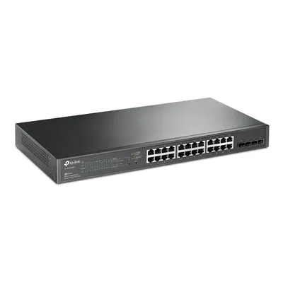Коммутатор TP-Link SG2428P, 24×PoE+ 1GbE, 4×SFP, управляемый, 1U