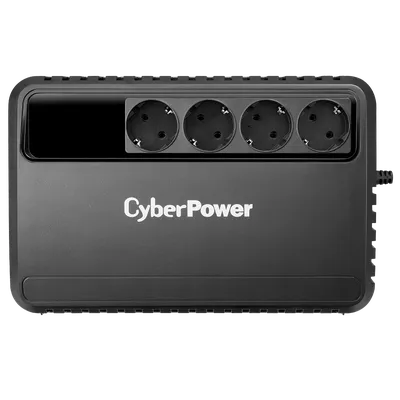 ИБП CyberPower BU1000E, 1000ВА/600Вт, линейно-интерактивный, 4×Schuko