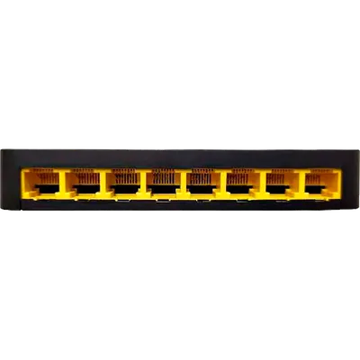 Коммутатор неуправляемый АВТОМАТ!! ORIGO OS1108/A1A (8-портовый UTP 10/100Mbps; настольный; пластик)