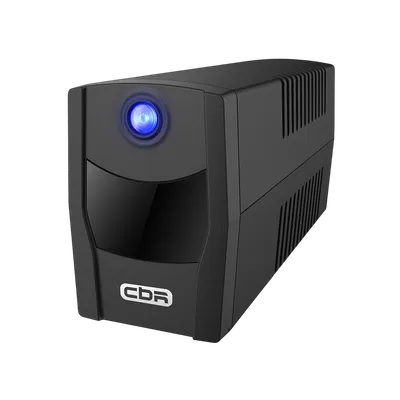 Башенный линейно-интерактивный ИБП/ ИБП CBR [QTM-850T-2F-LCUC] Line Interactive  850VA/480W 9Ah12V 2 x Shuko, HID-USB, RJ45/11