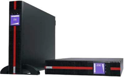 ИБП Powercom MRT-6000, 6000 ВА/6000 Вт, On-Line, 2U