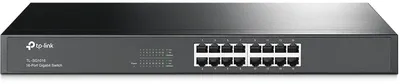 Коммутатор TP-Link TL-SG1016, 16×1GbE, неуправляемый, 1U