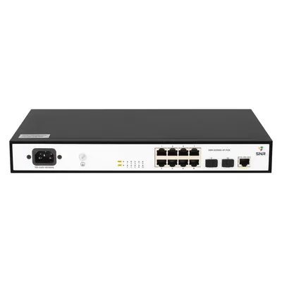 Коммутатор SNR SNR-S2985G-8T-POE, L2, 8×1GbE, 2×SFP, PoE 124W