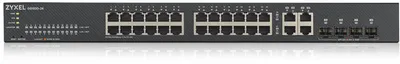 Коммутатор Zyxel GS1920-24V2-EU0101F, 24×1GbE, 4×Combo SFP/RJ-45, управляемый