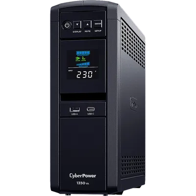 ИБП CyberPower CP1350EPFCLCD, 1350 ВА/810 Вт, Line-Interactive, чистый синус