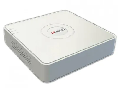 Видеорегистратор HiWatch DVR-104P-G(B), 4-канальный, гибридный, до 5 Мп