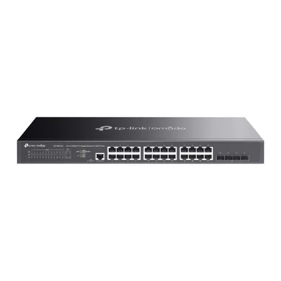 SG3428X-M2 - Omada 24-портовый 2.5G управляемый коммутатор L2+ с 4 слотами 10G SFP+. Порты: 24 х порта 2.5 Гбит/с RJ45, 4 х слота 10G SFP+, консольный порт RJ45/Micro-USB, TP-link