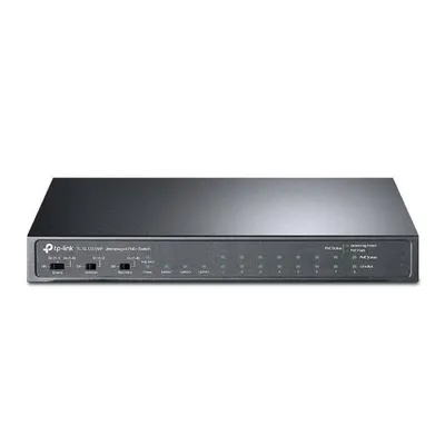 Коммутатор TP-Link TL-SL1311MP, 8×FE PoE+, 2×1GbE, 1×SFP, 124 Вт
