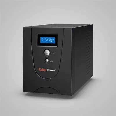 Источник бесперебойного питания Cyberpower VALUE2200ELCD Line-Interactive 2200VA/1320W USB/RS-232/RJ11/45 (4 EURO) EOL (существенное повреждение коробки)