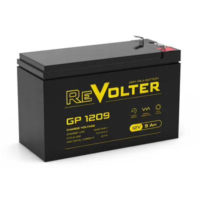 Аккумуляторная батарея DELTA Battery GP 1209, 12В, 9Ач