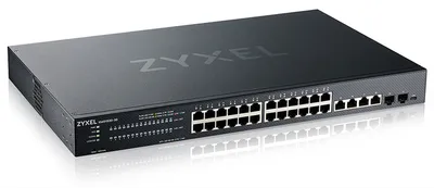 коммутатор Smart L3 Lite Zyxel NebulaFlex XMG1930-30, rack 19", 24xRJ-45: 1/2.5G, 4xRJ-45: 1/2.5/5/10G, 2xSFP+